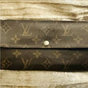Louis Vuitton Brown Monogram Continental Wallet